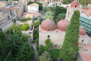 San Giovanni degli Eremiti church, Palermo, Sicily, Italy, Europe, San Giovanni degli Eremiti church, Palermo, Sicily, Italy, Europe,